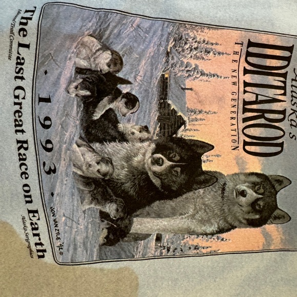 Vintage 93 Deadstock Iditarod sweatshirt - Picture 3 of 6